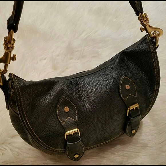 Eric Javits leather shoulder bag - Picture 2 of 6